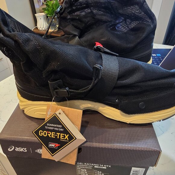 Asics x Beams - Gel-Kayano 14 GTX - Mens Size 10 - 1201A532-001 Hiking Trail NEW - Picture 2 of 15